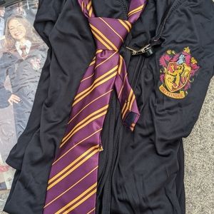 Harry Potter Cape & Tie Kids Size Small 4-6